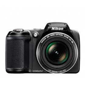Nikon L320 Digital Camera + Case + Memory Card 8 GB -Black